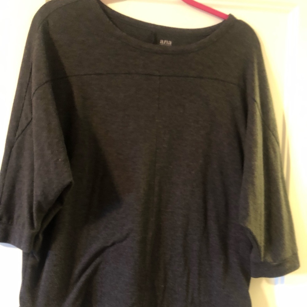 Gray 3/4 sleeve